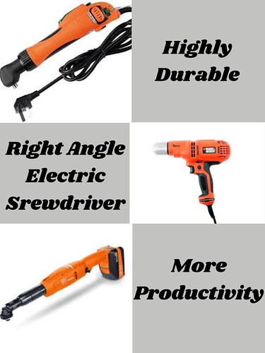 Right Angle Electric Screwdriver